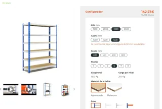 Estantería C-Max 200 Ractem