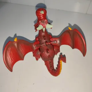 Figura Dragón Articulada Roja