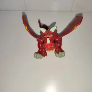 Figura Dragón Articulada Roja