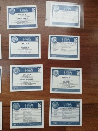 COLOCAS Y FICHAJES EDICIONES ESTE 99 00