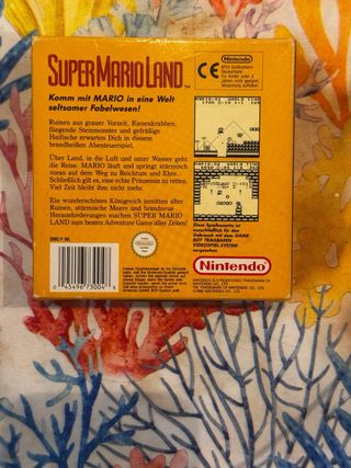 Super Mario Land Game Boy Nintendo