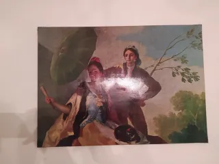 Reproducción Cuadro de Goya quitasol