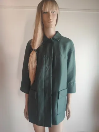 Gabardina Zara tres cuartos evasé M