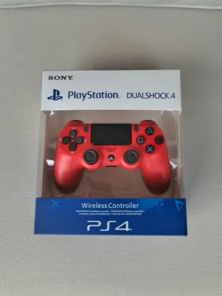 Mando PS4 Dualshock 4 Rojo