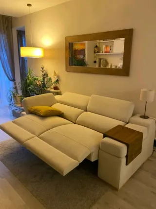 Sofá Eléctrico Beige