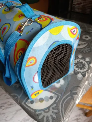 Transportín de tela para mascotas