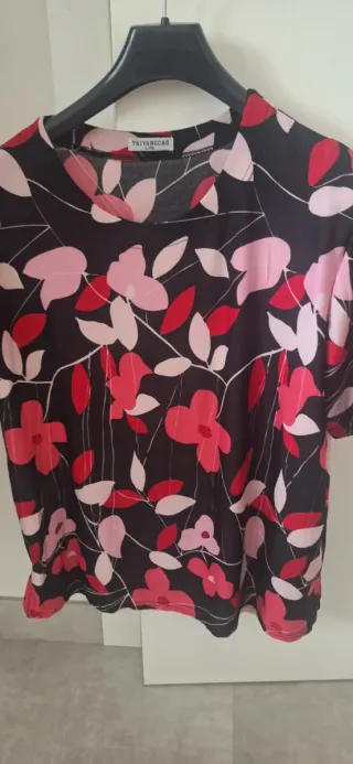 Blusa estampada flores