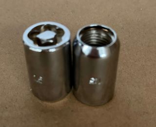 4 Tuercas Antirrobo Allen ZillionAlloyWheels 14x15