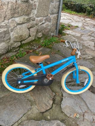 Bicicleta infantil azul