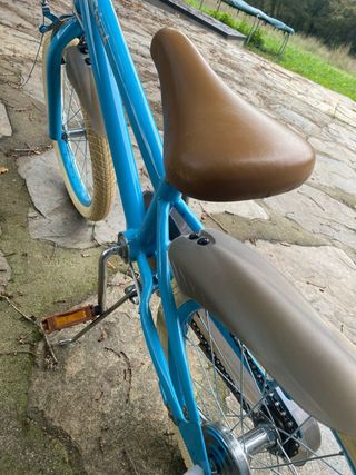 Bicicleta infantil azul