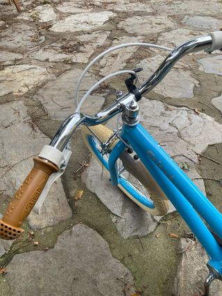 Bicicleta infantil azul