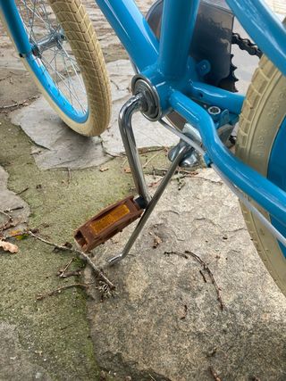 Bicicleta infantil azul