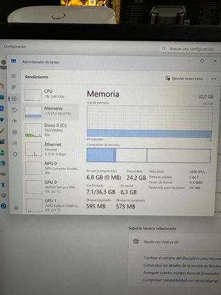 Portátil Gaming Acer Nitro V 16S