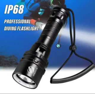 Linterna Submarinismo IP68