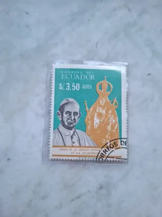 Francobolli Ecuador 3 pezzi