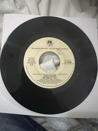 45 Giri Jukebox Ivano Fossati / Supertramp