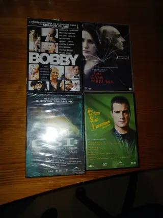 Lote 10 DVDs Filmes Suspense Crime