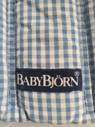 Mochila portabebés vaquera