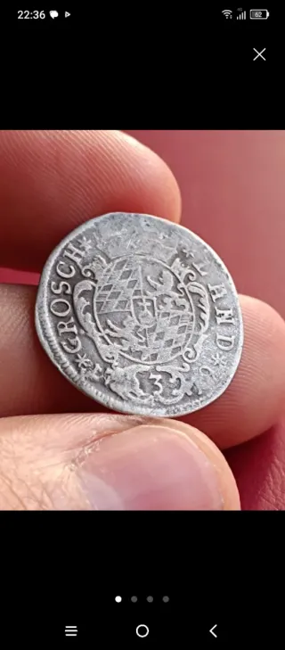 Moneda de Plata Antigua