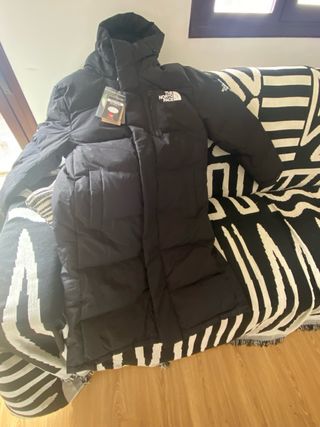 Parka The North Face Unisex Larga Negra
