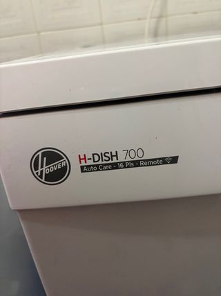 Lavavajillas Hoover H-DISH 700 Nuevo con wiffi