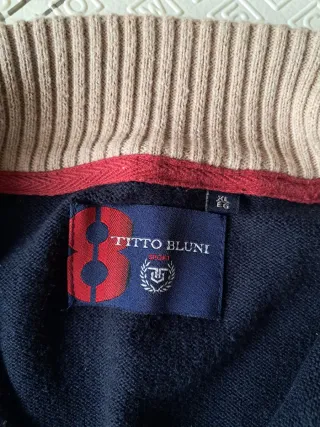 Jersey Hombre Azul Talla XL