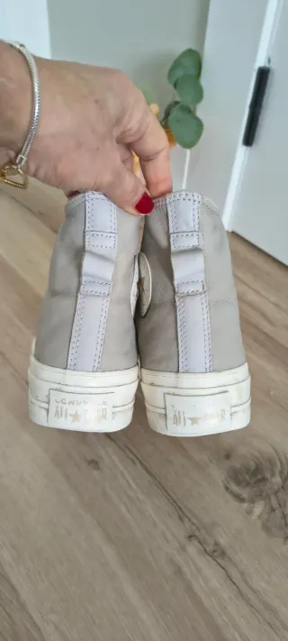 Converse All Converse con plataforma talla 39,5 25