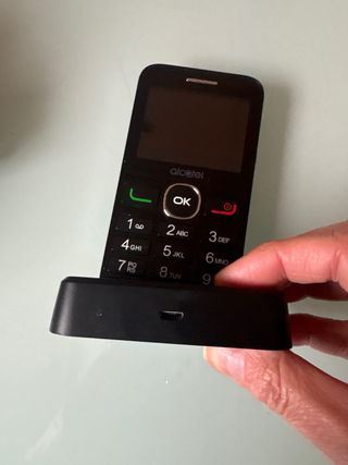 Teléfono Móvil Alcatel Negro