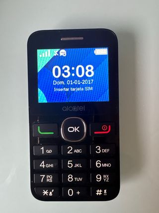 Teléfono Móvil Alcatel Negro