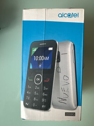 Teléfono Móvil Alcatel Negro