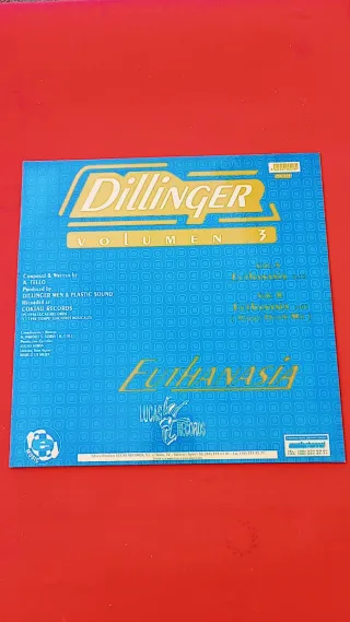 Vinilo Dillinger Volumen 3 Dance Music