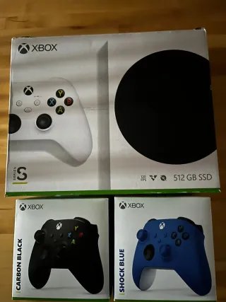Xbox Series S 512GB + 2 Mandos