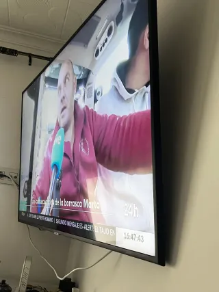 Televisor Samsung Smart TV Negro 55"