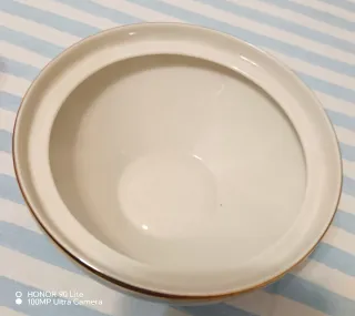 Ciotola Zeh Scherzer Bavaria Oro e Bianco