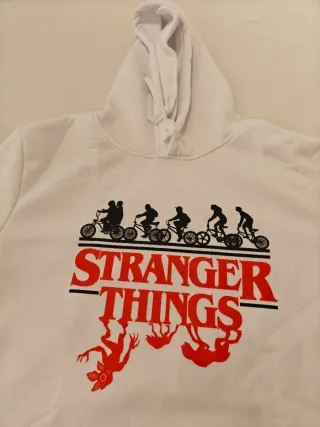 Sudadera Stranger Things Blanca