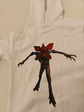 Sudadera Stranger Things Blanca