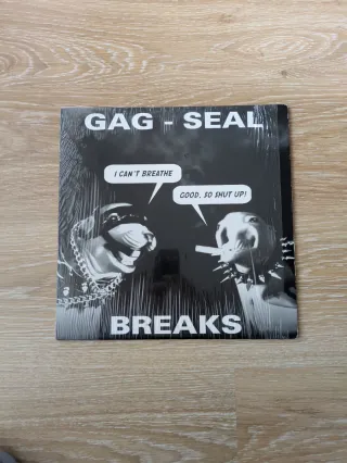 Vinilo Scratch GAG - SEAL BREAKS Punk Rock