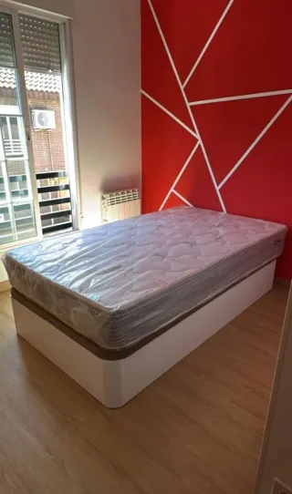 Canapé abatible con colchón