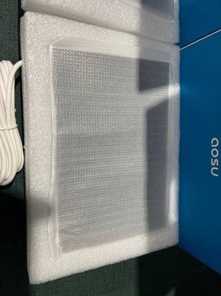 Cámara de vigilancia exterior AOSU con panel solar