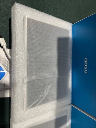 Cámara de vigilancia exterior AOSU con panel solar