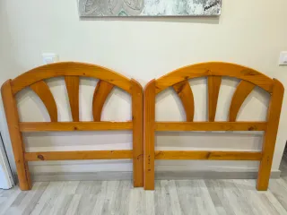 Cabecero de madera cama 90 cm