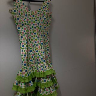 Traje de flamenca con axila rota Echo a mano