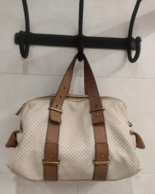 Bolso Piel Nata Perforado