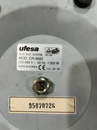 Calefactor Cerámico Ufesa