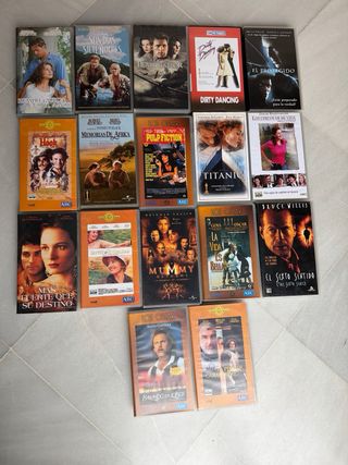 Lote Películas VHS Disney Clásicos