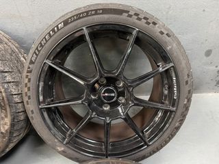 Autec Clubracing con gomas michelin alpin invierno