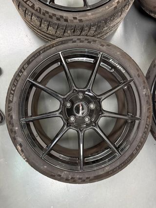 Autec Clubracing con gomas michelin alpin invierno