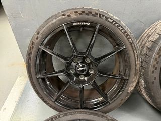 Autec Clubracing con gomas michelin alpin invierno