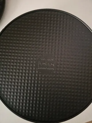 Set 3 Moldes Repostería Metal Negro