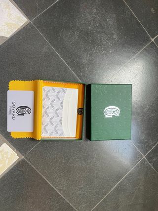 Portafoglio Goyard Bianco